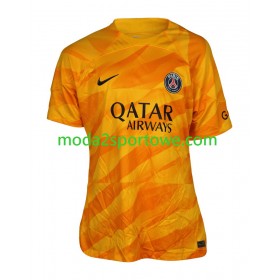 Koszulka Paris Saint-Germain Bramkarska Wyjazdowe Stroje Piłkarskie 2023/24 Krótki Rękaw